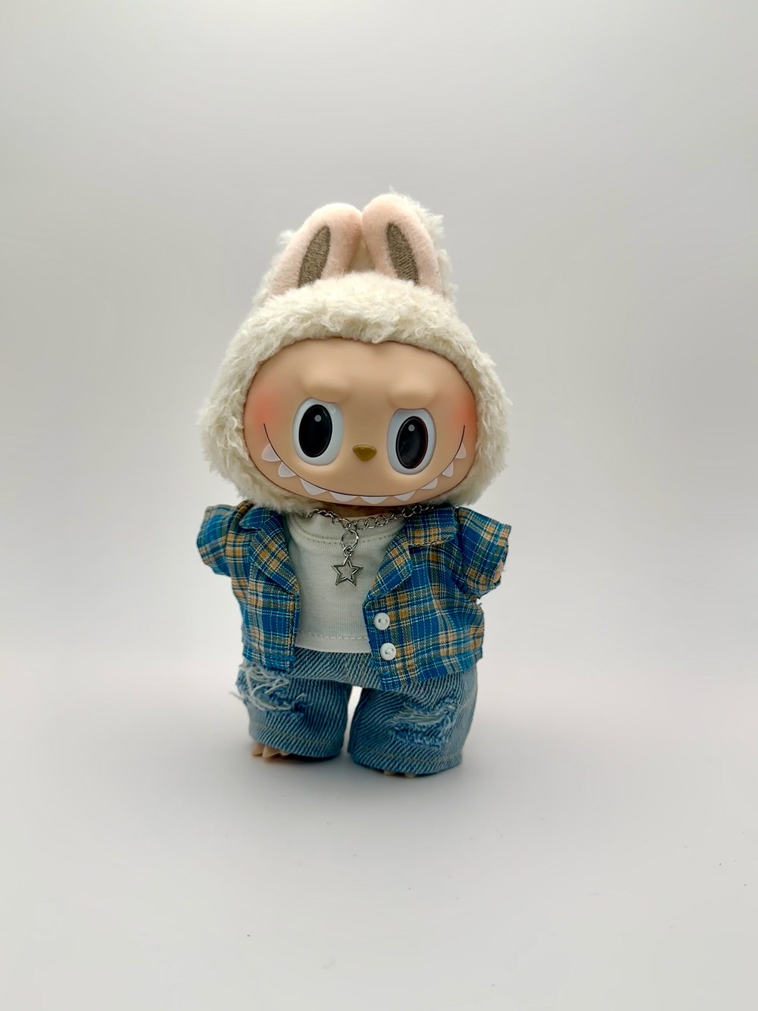 Blue Plaid Set