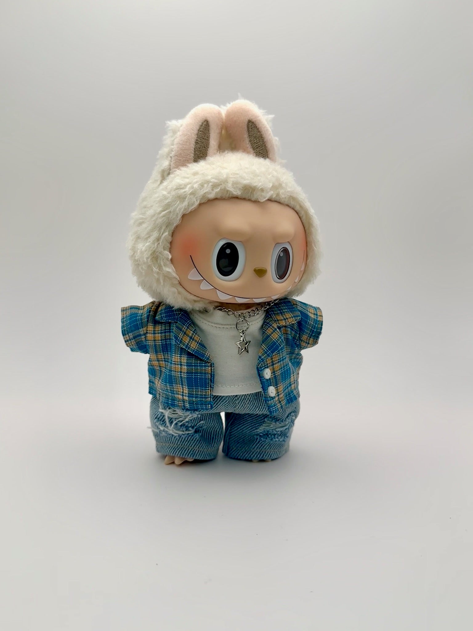 Blue Plaid Set